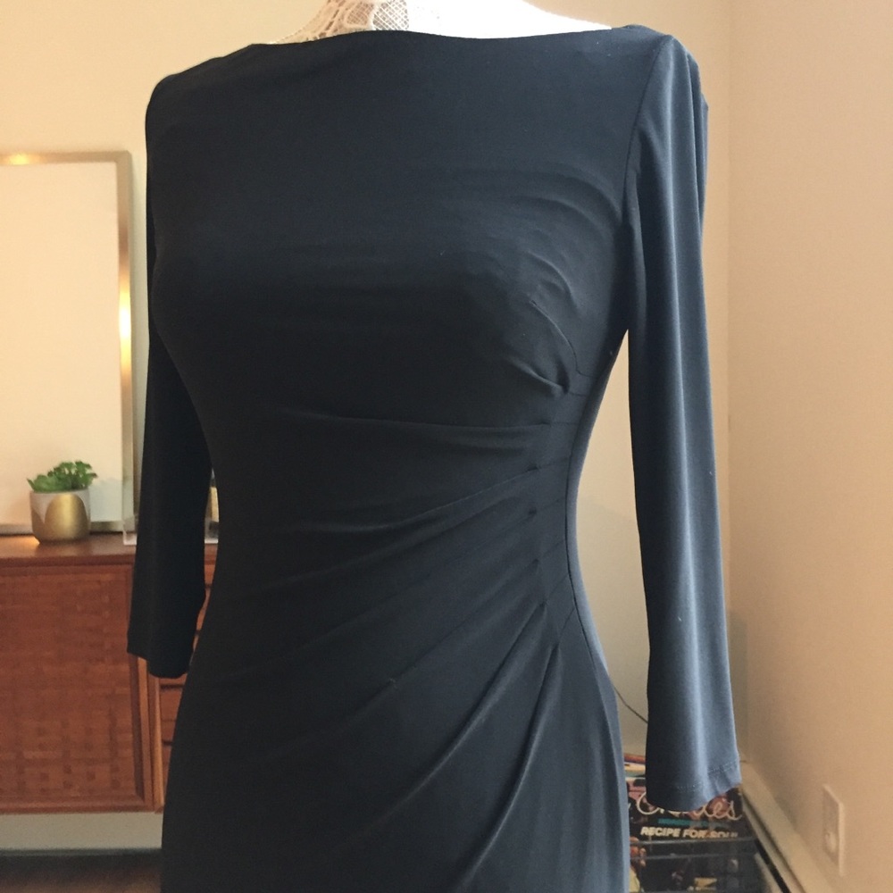 Discounted Ralph Lauren black dress.